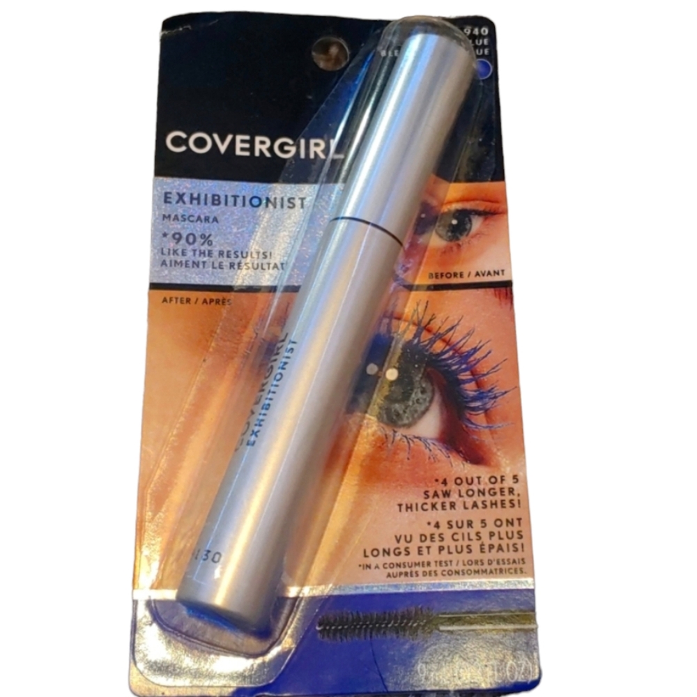 Covergirl exhibitionist blue mascara